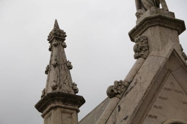 Mezarlığı içinde Crypt detay