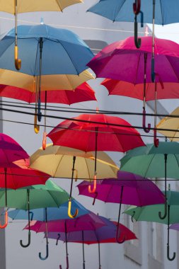 şemsiye sokak dekorasyon