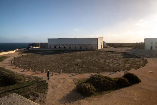 Inside the fortress in Ponta de Sagres — Stock Photo, Image