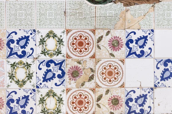 Πορτογαλική azulejo κεραμίδια — Φωτογραφία Αρχείου