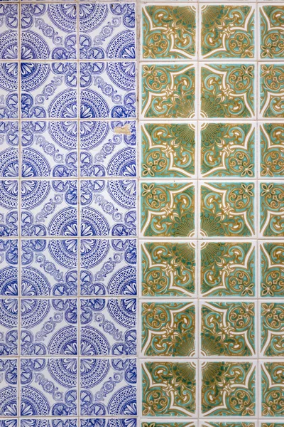 Piastrelle azulejo portoghese — Foto Stock