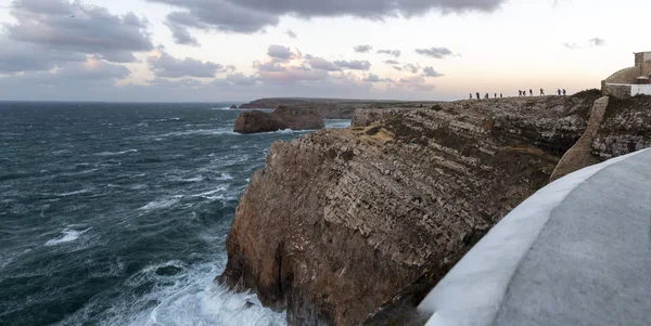 Landscape of the coastline of Sagres — Stock Photo, Image