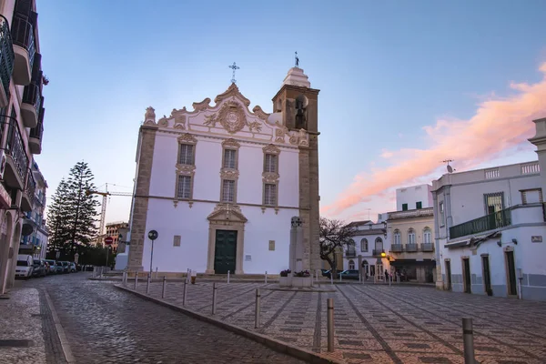 Main church of Olhao city — Stock Photo, Image