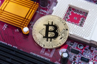 Bitcoin devre kartı üzerinde