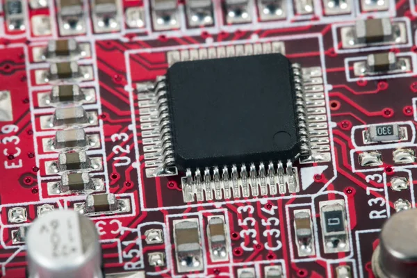 Tablero de circuito informático —  Fotos de Stock