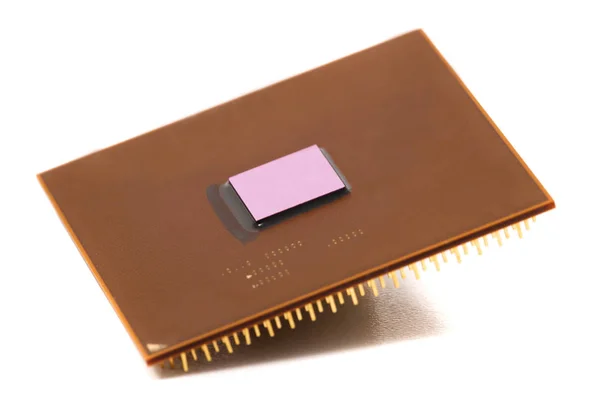 Computer cpu chip — Stock Photo, Image