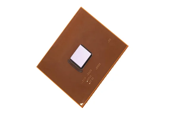 Computer cpu chip — Stock Photo, Image