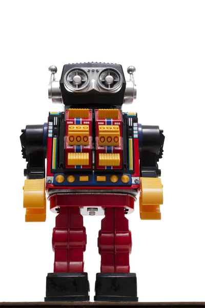 Vintage teneke robot oyuncak — Stok fotoğraf