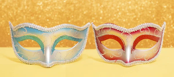 Máscaras venecianas de carnaval — Foto de Stock