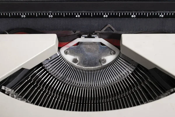 Vintage bärbar Skriv maskin detalj — Stockfoto