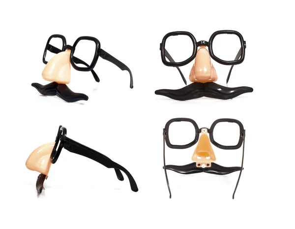 Álruhában maskara szemüveg — Stock Fotó