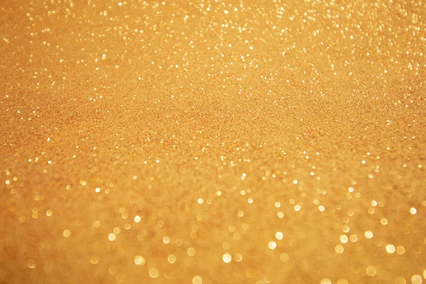 Golden glittering background texture — Stock Photo, Image