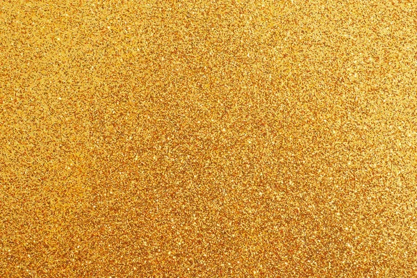 Golden glittering background texture — Stock Photo, Image