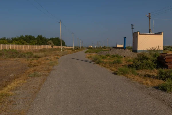 Bozkır sanayi bölgesinde. Bozkır İnşaat Sanayi.