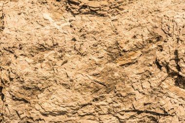 bir eski yıkılan Granit taş, Jeoloji arka plan kahverengi kabartma dokusu