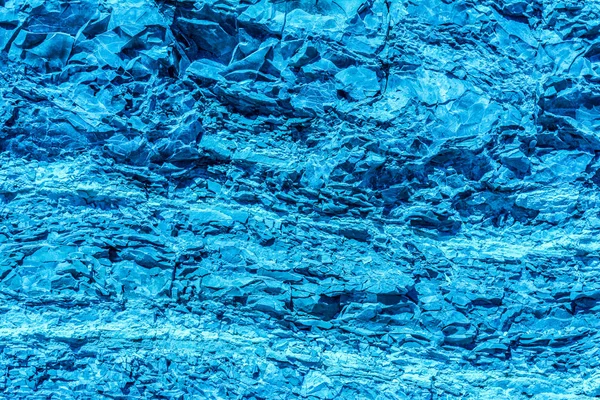 Relieve Textura Azul Una Vieja Piedra Granito Destruido Fondo Abstracto — Foto de Stock