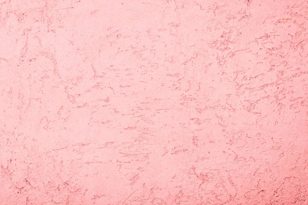 Růžový Textury Povrchu Stěny Pokryté Dekorativní Omítky Typu Červotoč Detail — Stock fotografie
