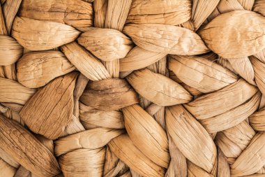 kaotik hasır doku kuru bitki, closeup arka plan