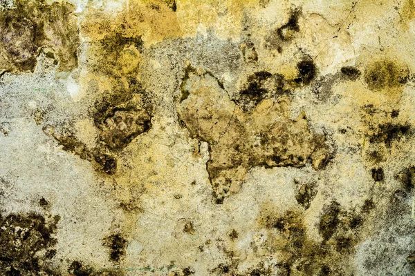 Eski antik duvar dokusu, beton duvar sıva, koyu grunge soyut arka plan tahrip tabakası — Stok fotoğraf