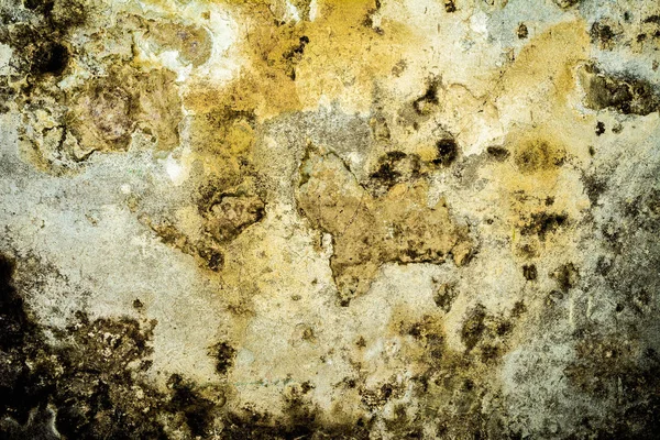 Eski antik duvar dokusu, beton duvar sıva, koyu grunge soyut arka plan tahrip tabakası — Stok fotoğraf