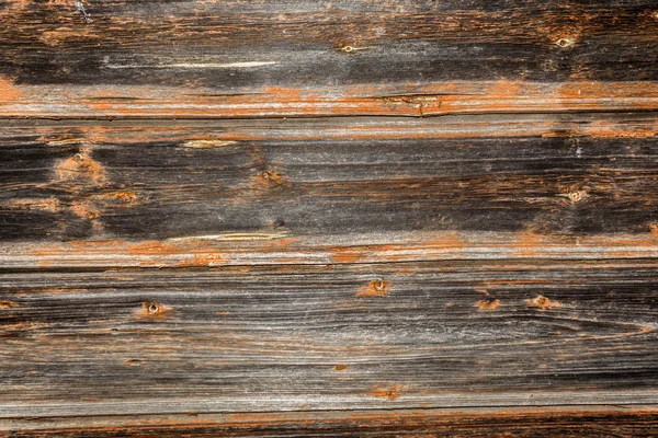 Closeup of old natural wood grunge texture. Dark surface with old natural wooden pattern. Vintage wooden floor. — Stock Photo, Image