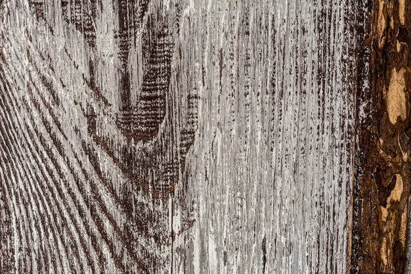 古くて風化した灰色の黒い木製の壁ヴィンテージレトロなスタイルの背景と質感 — ストック写真