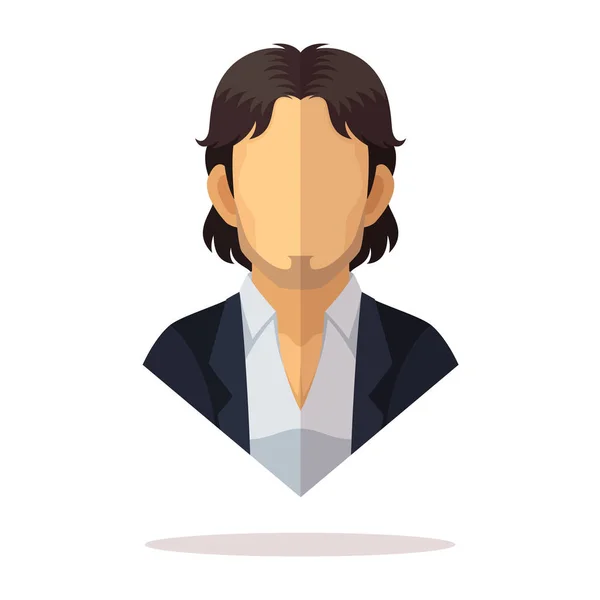 Mexicaanse Mannen Avatar Design — Stockvector