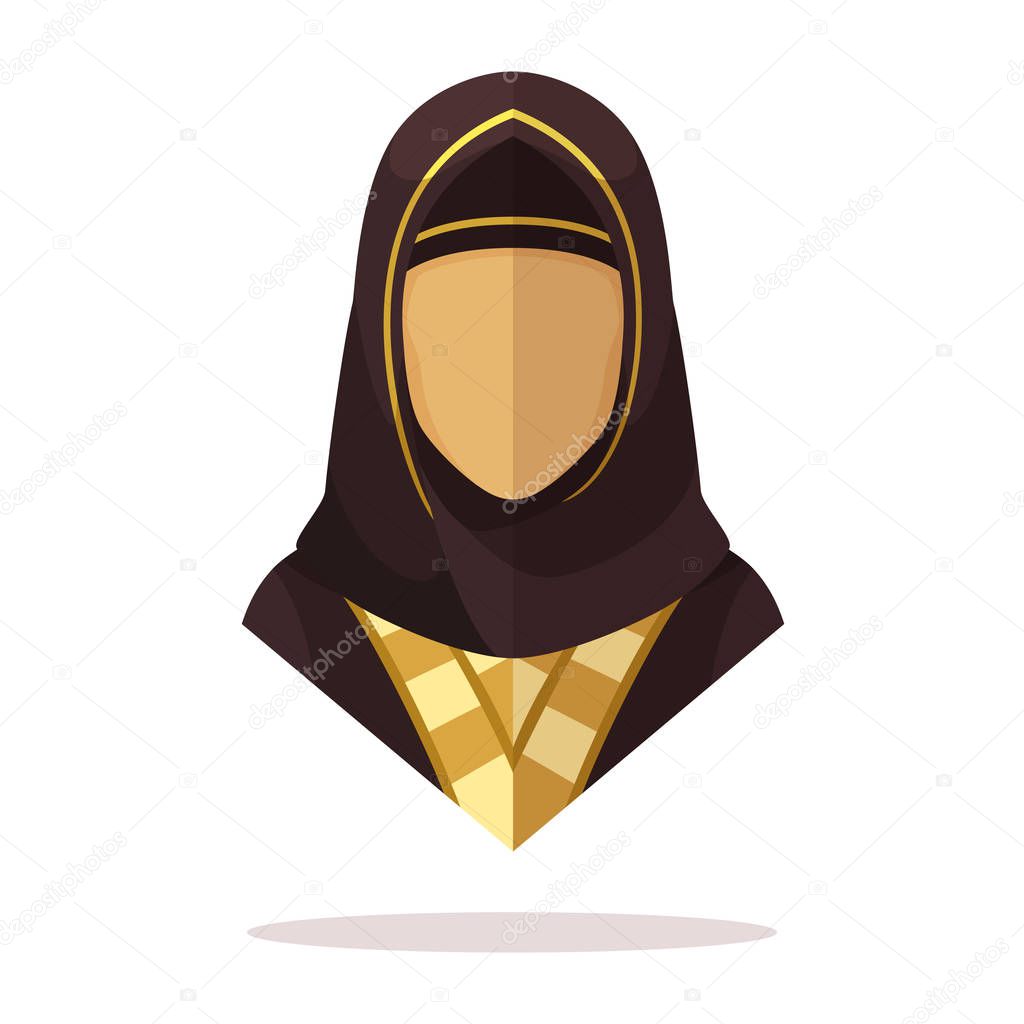 Arabian Women Avatar Design