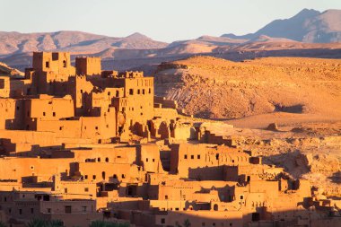 Ait Benhaddou kasbah, Ouarzazate, Marocco clipart