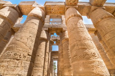 Karnak tapınakları, Luxor, Mısır antik Thebes