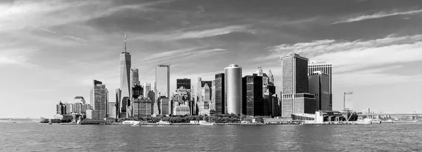 Панорама Нижнього Манхеттена, Нью - Йорк, США — стокове фото