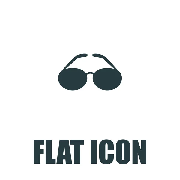 Sunglasses Icon Flat Illustration Isolated Vector Sign Symbol — Stock Vector