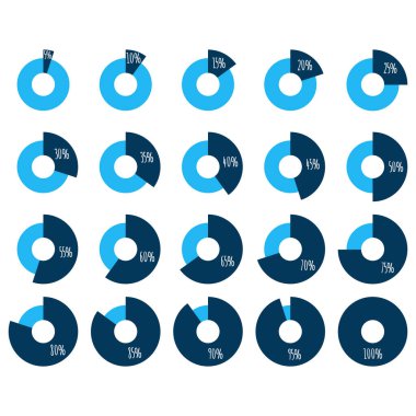 85 15 Percent Pie Free Vector Eps Cdr Ai Svg Vector Illustration Graphic Art