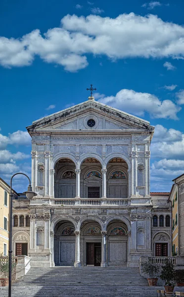 Kathedraal Van Massa Een Rooms Katholieke Kathedraal Italiaanse Stad Massa — Stockfoto