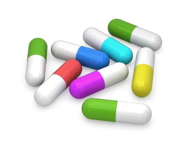 Medical pills. Capsules. — Stock Photo, Image