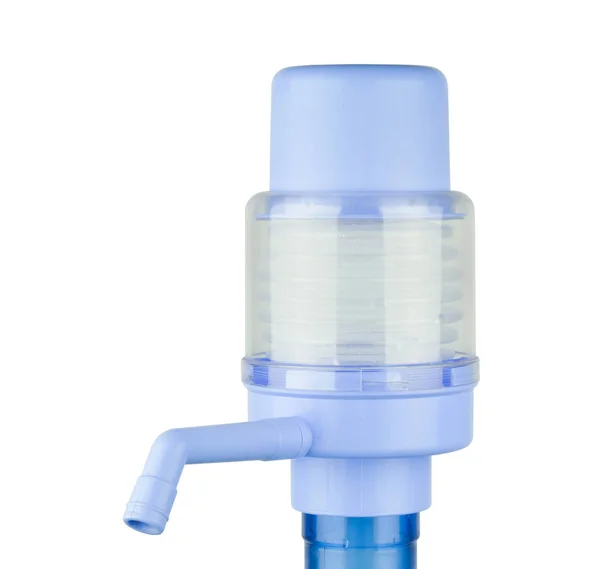 Pompa manuale per acqua in bottiglia . — Foto Stock