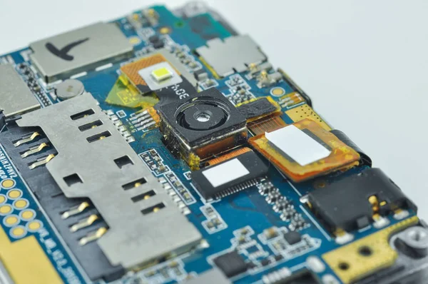 GSM reparatie, mobiele demontage. — Stockfoto