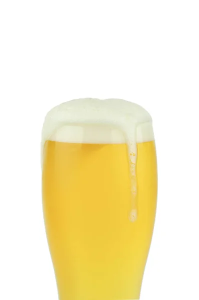 Bicchiere di Birra con schiuma. — Foto Stock