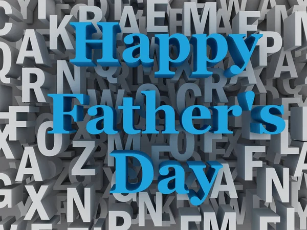 Mutlu Babalar Günü Konsept Illüstrasyon — Stok fotoğraf
