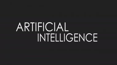 Yapay zeka kelime bulut konsepti.