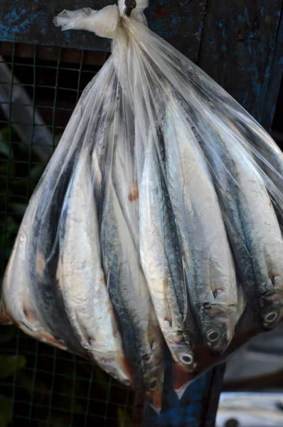 fish sold retail in a crackle bag