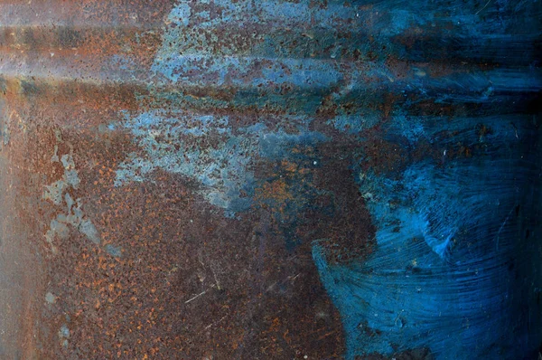 Detail Textures Patterns Rusty Iron Plate — Stock Photo, Image