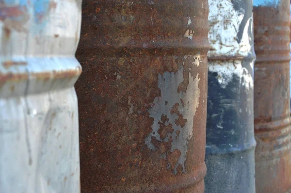 Detail Textures Patterns Rusty Iron Plate — Stock Photo, Image