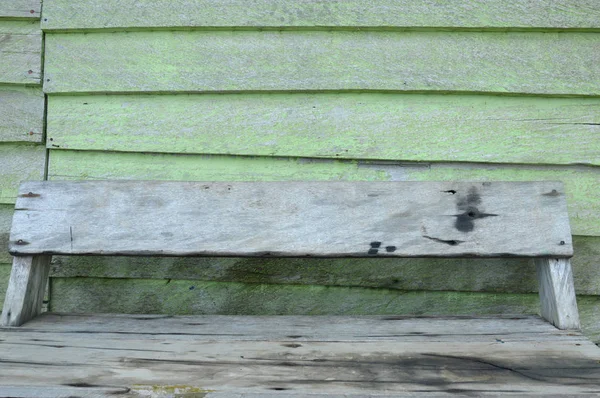 Green Old Wooden Board Background — Stock Photo, Image