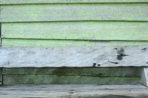 古い木の板背景緑 — ストック写真