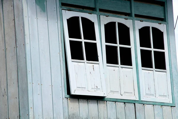 Old Wooden Windows Background — Stock Photo, Image