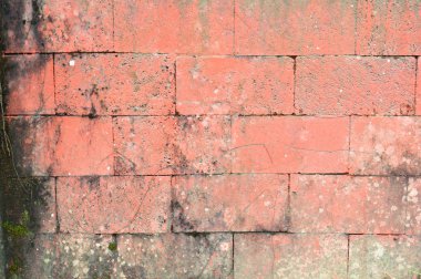 ayrıntılı doku eski kırmızı tuğla duvarlar arka plan