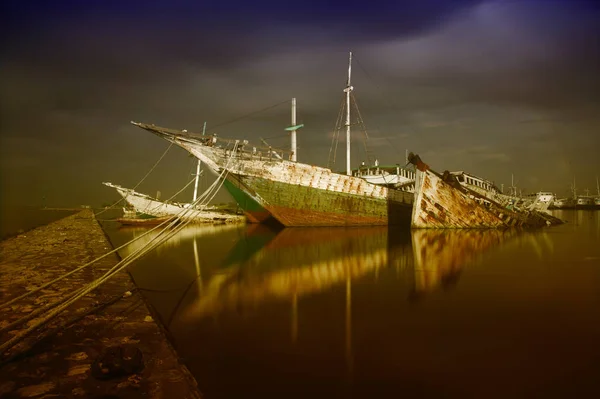 Корабль Пиниси — стоковое фото