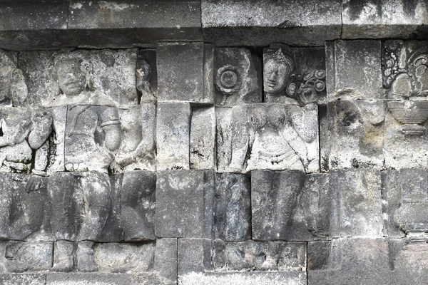 Templo Borobudur en Jogjakarta - Indonesia — Foto de Stock