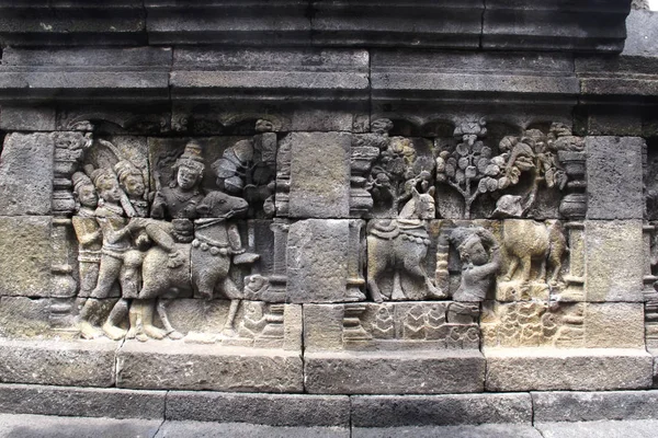 Borobudur-Tempel in Jogjakarta - Indonesien — Stockfoto